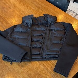 ZARA Black CROP Puffer Jacket